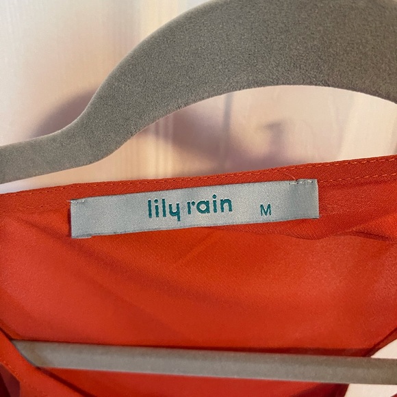 Lilyrain Cold Shoulder Flowy Blouse - Picture 3 of 3